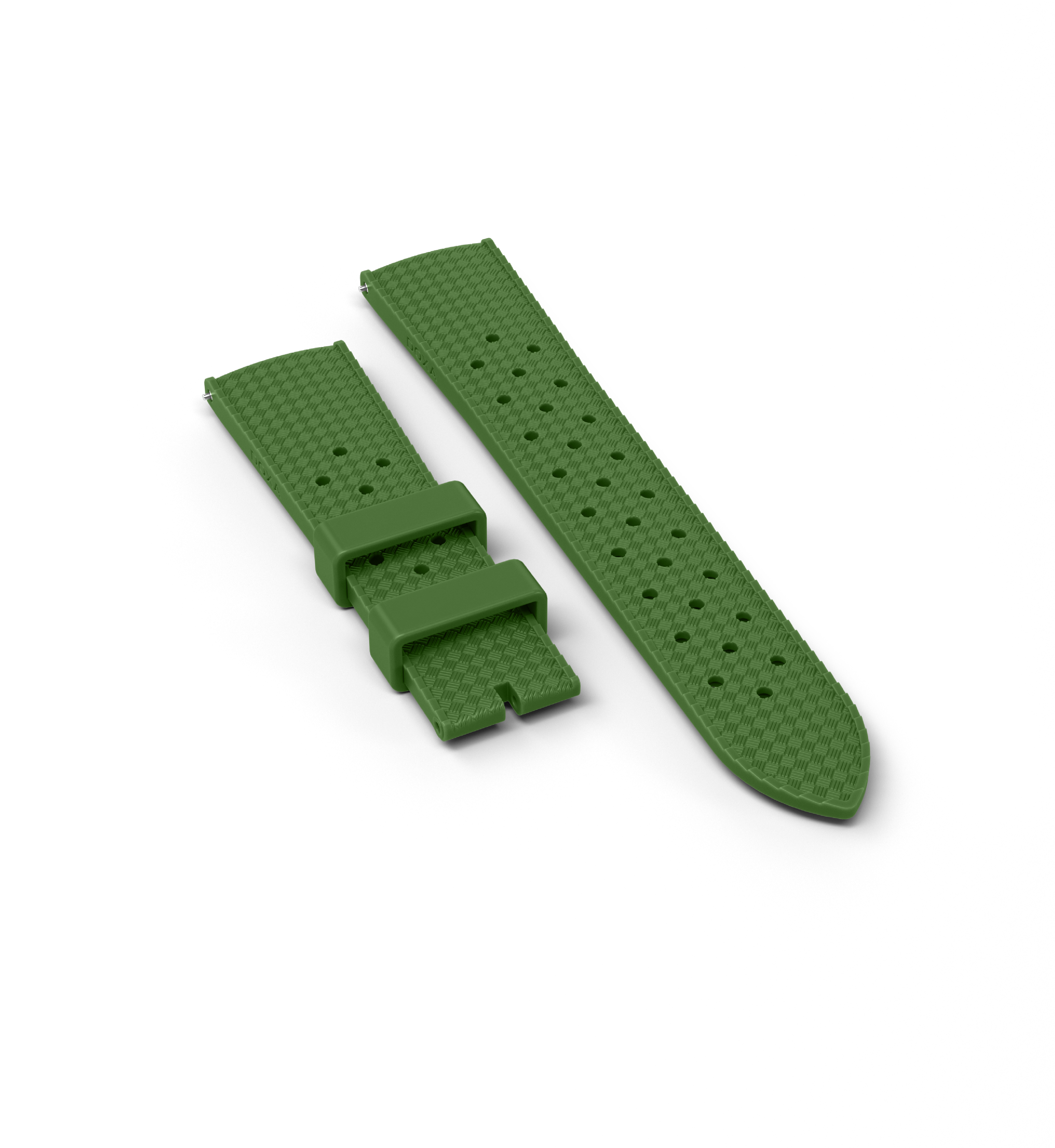 Rubber Dive Flex strap, Green