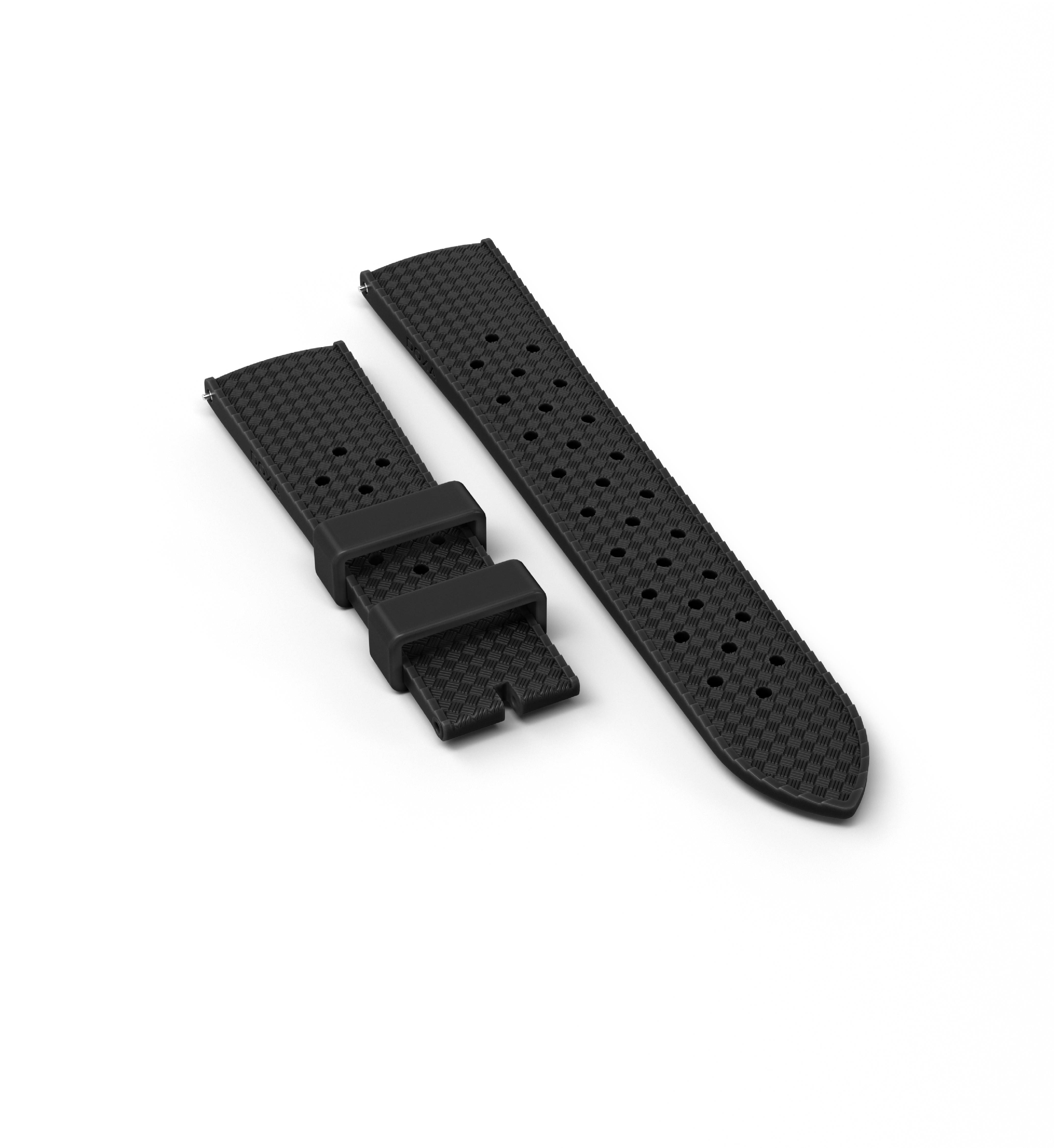 Rubber Dive Flex strap, Black