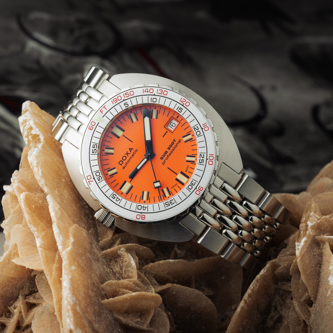 The SUB 300T Aristera A Left Handed Legend from DOXA